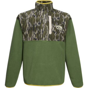 DRAKE Men's Camp Fleece Limited Edition Snap Pullover (DW0038)