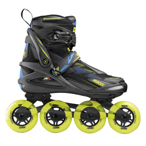 ROCES Helium II TIF Black/Lime Inline Skates (HELIUM-400871-00001) - Roces