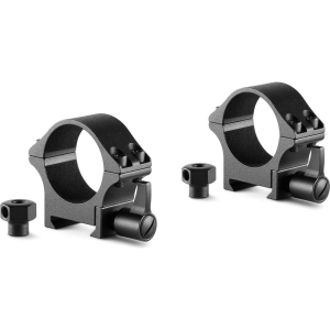 HAWKE Professional Weaver 2pc Black Steel Rings