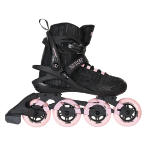 ROCES Women's Warp Thread TIF Black/Pink Inline Skates (WARP-400876-00001) - Roces