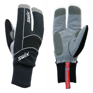 SWIX Jr Star XC 2.0 Split Black Mitt (H02130-10000) - Swix
