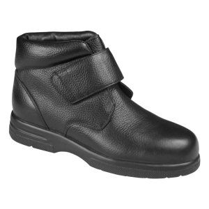 DREW Men's Big Easy Black Tumbled Leather Boots (44859-14) - Drew