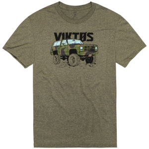 VIKTOS Men's Blazed Olive Heather Tee (19240) - Viktos