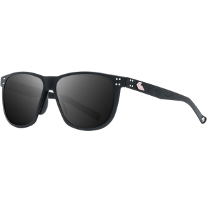 GATORZ EYEWEAR Wraith Black With Engraved Logo/Smoke Optimized Polarized Sunglasses (GZ-57-533)