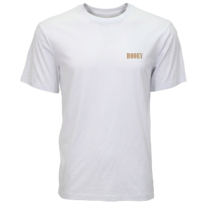 HOOEY Men's Wild Ride White Crew Neck Cotton SS T-Shirt (HT1911WH)