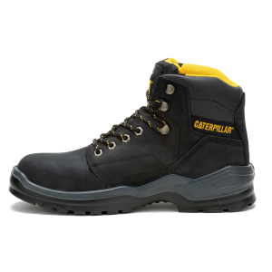 CAT Men's Striver Durable Slip-Resistant Steel Toe Work Boots