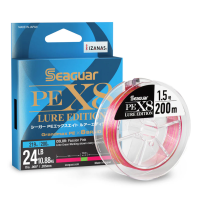 SEAGUAR JDM PEX8 Lure Edition Fluorocarbon Braided Fishing Line Shock Leader