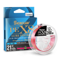 SEAGUAR JDM PEX8 Lure Edition Fluorocarbon Braided Fishing Line Shock Leader