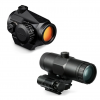 VORTEX Crossfire 2 MOA Red Dot Sight and VMX-3T Magnifier (CF-RD2+VMX-3T)