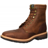 TWISTED X Mens Lite Cowboy Lacer Brown/Rust Workboot (MLCSLW1)
