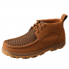 TWISTED X Men's Chukka Clay/Cocoa Driving Moc with CellStretch (MXC0012)