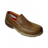 TWISTED X Mens Slip-on Driving Bomber Moccasins