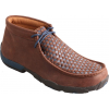 TWISTED X Driving Brown/Blue Moccasins
