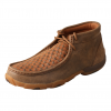 TWISTED X Womens Driving Bomber/Tan Moccasins