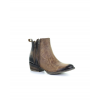 CORRAL Womens Q0025 Burnished Brown Double Zipper Boots (Q0025-LD)