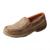TWISTED X Slip-On Driving Bomber/Dusty Tan Moccasins (WDMS017)
