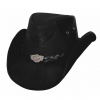 BULLHIDE King Of The Road Black Cowboy Hat (4031BL)