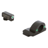 AMERIGLO For Glock Ghost Ring Green with White Outline Front Rear Sights