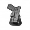 FOBUS Evolution Left Hand Roto Paddle and Belt Holster For Glock 17/19/22/23/31/32/34/35 (GL2E2RPL)