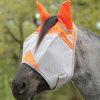 CASHEL Crusader Standard Animal Rescue Orange Fly Mask with Ears