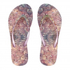 SHOWAFLOPS Womens Mermaid Multi/Pink Flip-Flops (7072)
