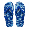 SHOWAFLOPS Mens Digital Camo Royal/Light Blue Flip-Flops (679)
