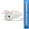 180S Youth Unicorn White/Pink Ear Warmer (41505-911-01)