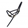INTREPID INTERNATIONAL Leather Foal Slip Halter with Grap Strap (H410)