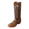 TWISTED X Mens Buckaroo Crazy Horse Taupe/Crazy Horse Taupe Boots (MBK0030)