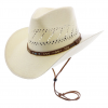 STETSON Men's Santa Fe Natural Straw Hat (TSSTFE-833481)