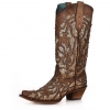 CORRAL Womens Orix Glitter Inlay and Studs Boots (C3331-LD)