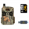 BROWNING TRAIL CAMERAS Defender Wireless Cellular 20MP AT&T Camera With 32 GB SD Card And Reader For