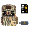 BROWNING TRAIL CAMERAS Dark Ops HD Max Trail Camera With 32 GB SD Card And SD Card Reader For iOS (BTC-6HD-MAX+32GSB+CR-UNI)