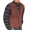 SCULLY Mens Boar Suede Vest