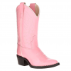 OLD WEST Girl's J Toe Pink Western Boot (8119)