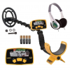 GARRETT Ace 200 Metal Detector with Waterproof Search Coil and Treasure Sound Headphone (1141070+1612500)