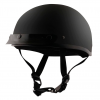 VANCE LEATHERS Detour Helmets D.O.T. Half Helmet for Motorcycle Riders with Visor