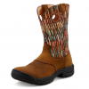 TWISTED X Women's 9in All Around Brown and Brown Multi Work Boot (WAB0013)