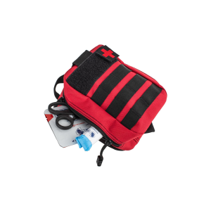 PA Gear Individual First Aid Kit With Pouch - Includes CAT - Red - Primary Arms
