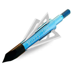 Muzzy Screw-in Broadheads 4 Blade 100 gr. 6 pk. - Muzzy