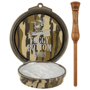 Primos Foggy Bottom Turkey Call Glass Pot Call Mossy Oak Bottomland - Primos Hunting