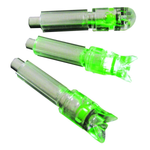 GWS Lighted Crossbow Nocks Green 3 pk. - Gws