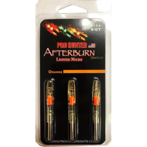 GWS Lighted Nocks Orange S 3 pk. - Gws