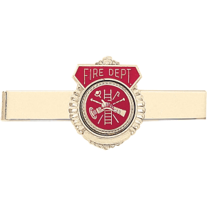 Blackinton Fire Department Tie Bar - Gol-Tone - Blackinton