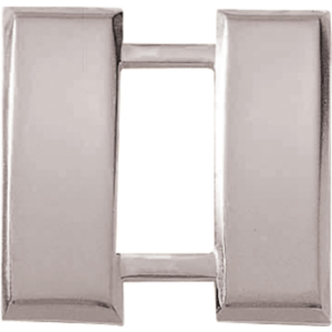 Blackinton Captain Bars-Smooth - Nickel - Blackinton