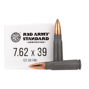 Red Army Standard 7.62x39mm 122gr Full Metal Jacket Ammo - of