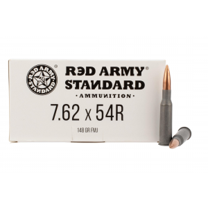 Red Army Standard Steel Cased Full Metal Jacket Ammo - Box of 20