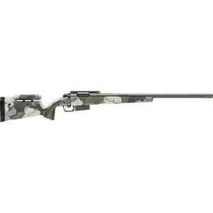 Springfield Armory FIRSTLINE Model 2020 Waypoint Adjustable Stock 6.5 PRC Bolt Action With 24" Carbon Fiber Barrel - Evergreen Camo - Qualified Individuals Only - Springfield Armory