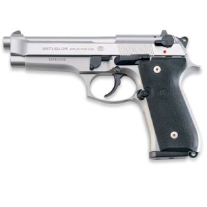Beretta 92FS Inox Handgun 9mm - 4.9" - Stainless - 10rd - Beretta