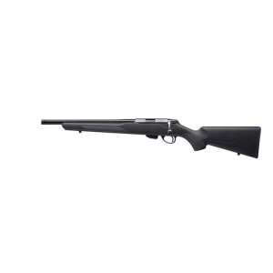 Tikka T1X Bolt Action Left Hand Rifle 17 HMR - 16" - Black - Synthetic Stock - Tikka